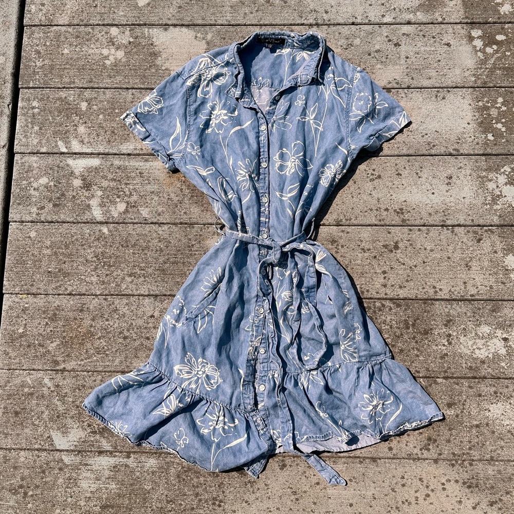 Precious Beachy \ Sunmer Cottagecore   Coquette Little floral dress